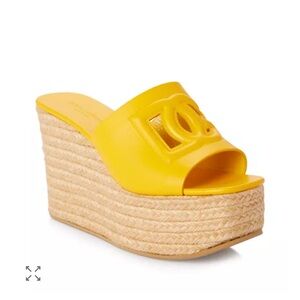 Dolce & Gabbana
Women's Platform Espadrille Wedge Sandals